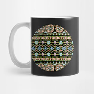 Millefiori Folkloric Stripe Mug